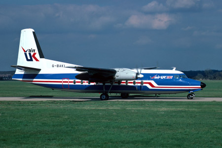 G BAKL Fokker F27 – 200. Southampton April 1987