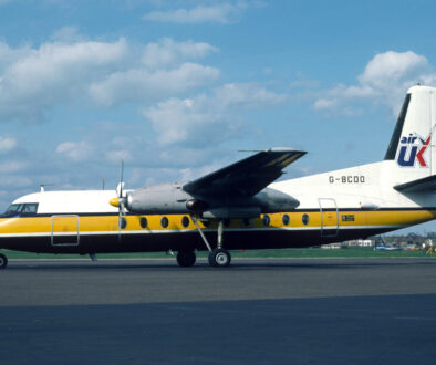 G BCDO Fokker F27 – 200. Southend May 1980