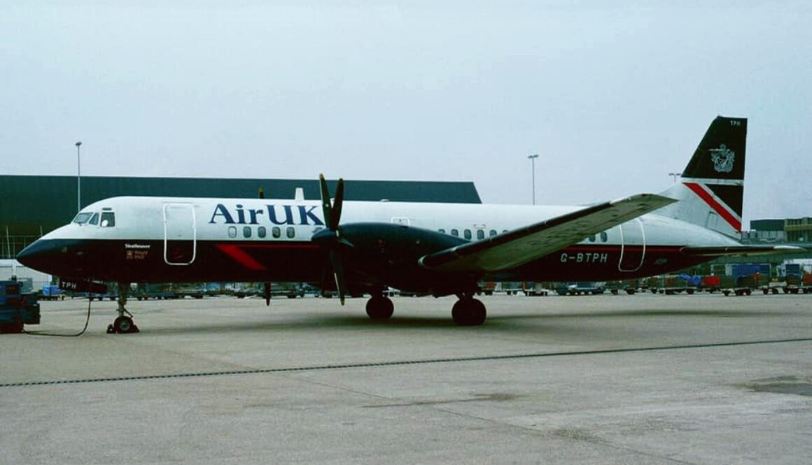 G-BTPH ATP 10th November to December 1991 AMS