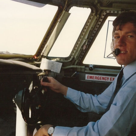 F27 First Officer Peter Bond 1988
